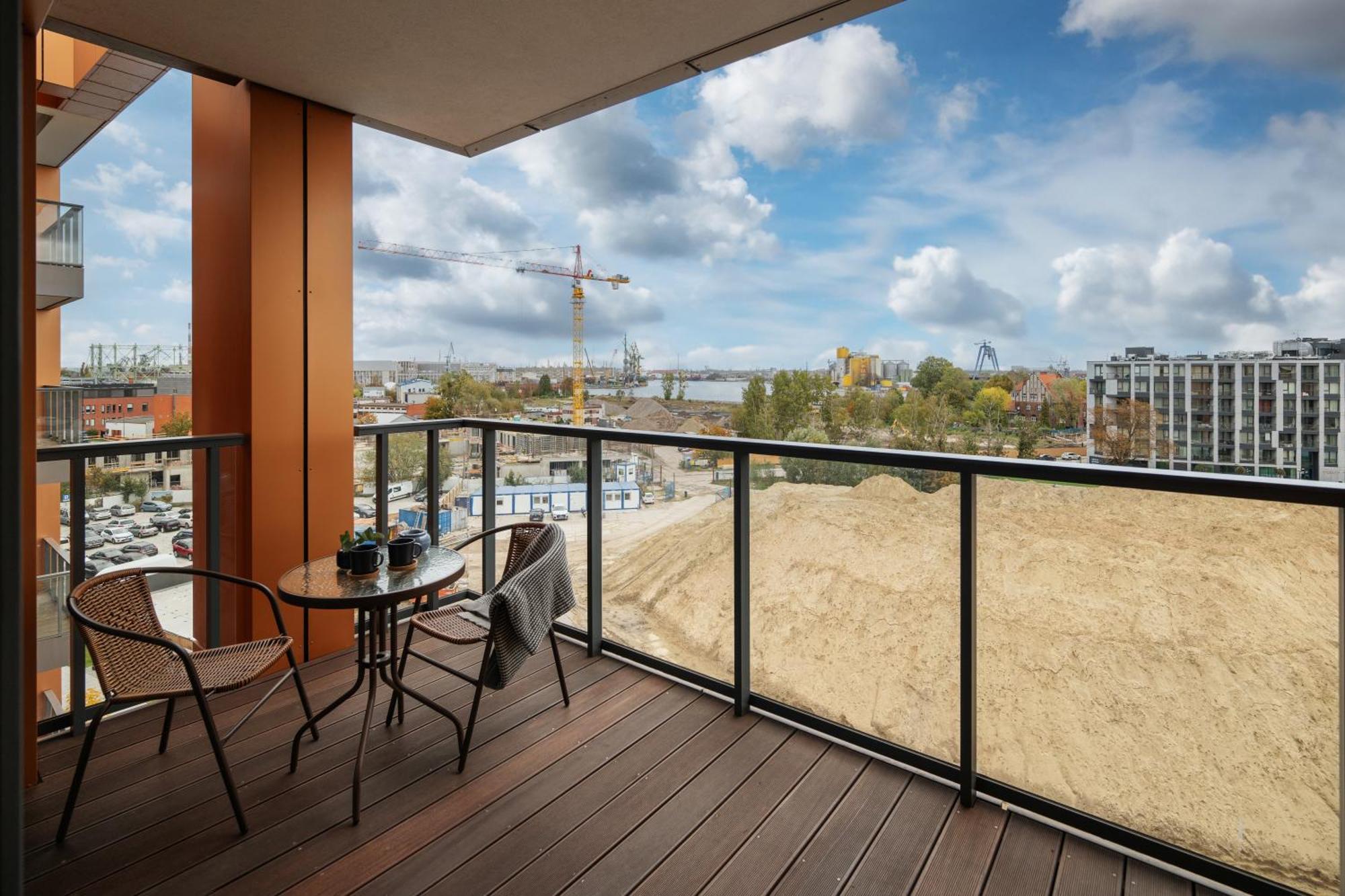 Apartment Brabank Riverside Stara Stocznia Premium Sauna & Gym غدانسك المظهر الخارجي الصورة