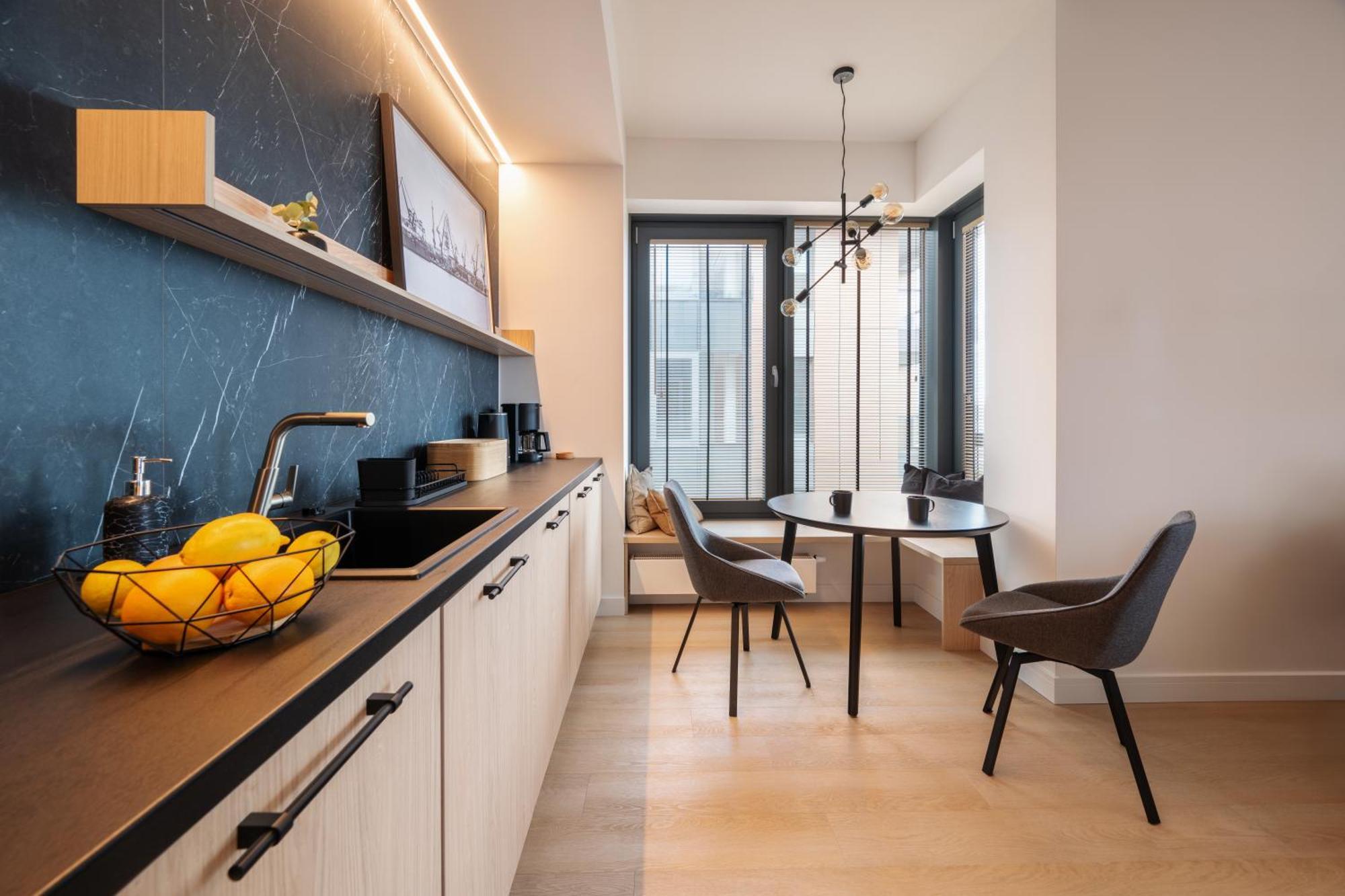Apartment Brabank Riverside Stara Stocznia Premium Sauna & Gym غدانسك المظهر الخارجي الصورة